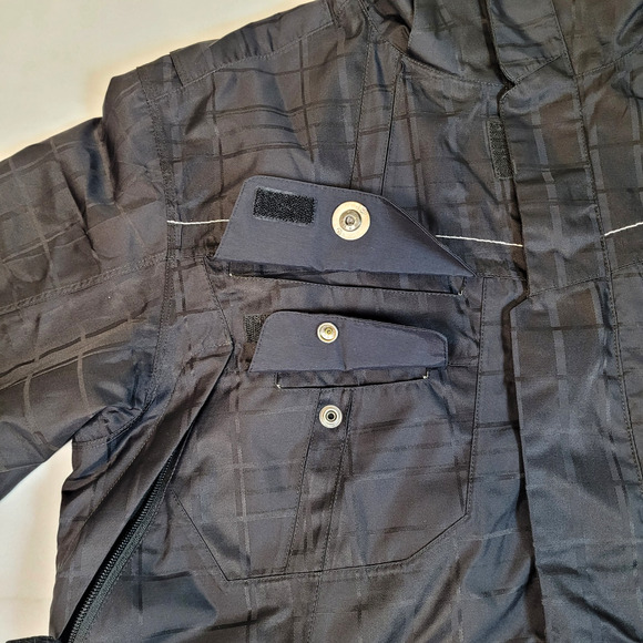 Spyder Ski Jacket Mens Fit Large Waterproof Insulated Freeryde Full Zip Logo - Picture 6 of 16